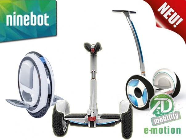 alle-ninebot-zusammen-604x454 Segway PT oder alternativen self balance-Roller kaufen?